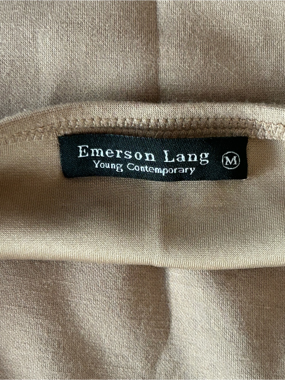 Emerson Lang Beige Top - Young Contemporary